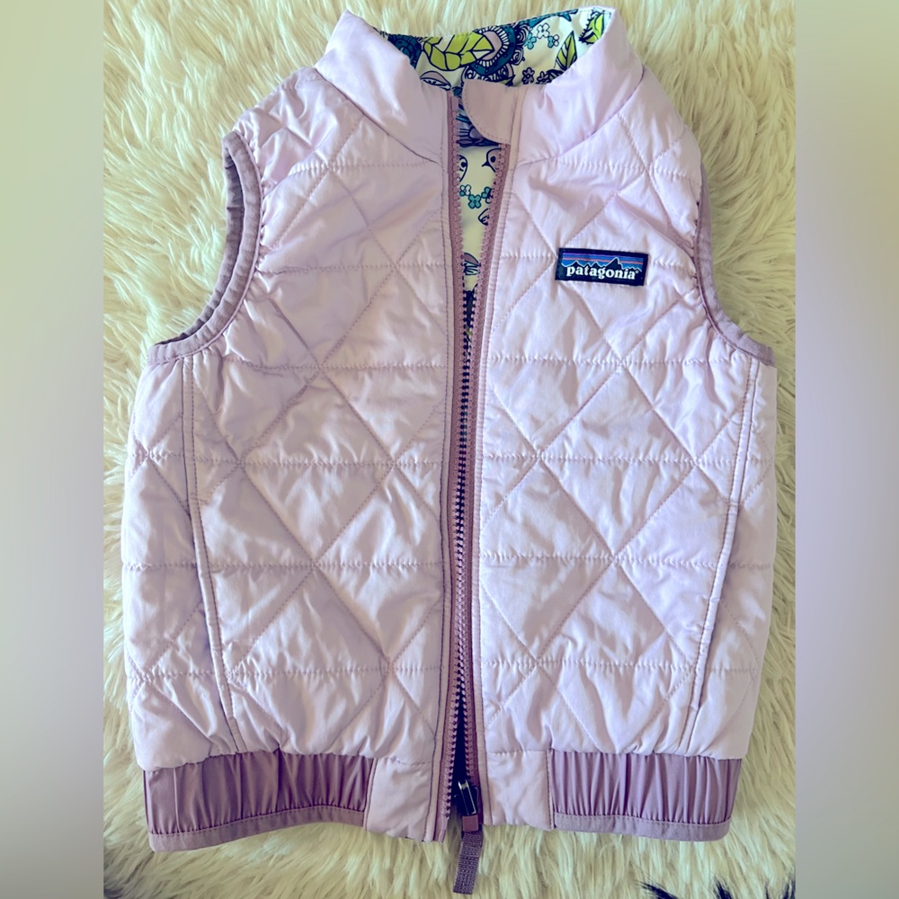 Reversible Patagonia toddler vest